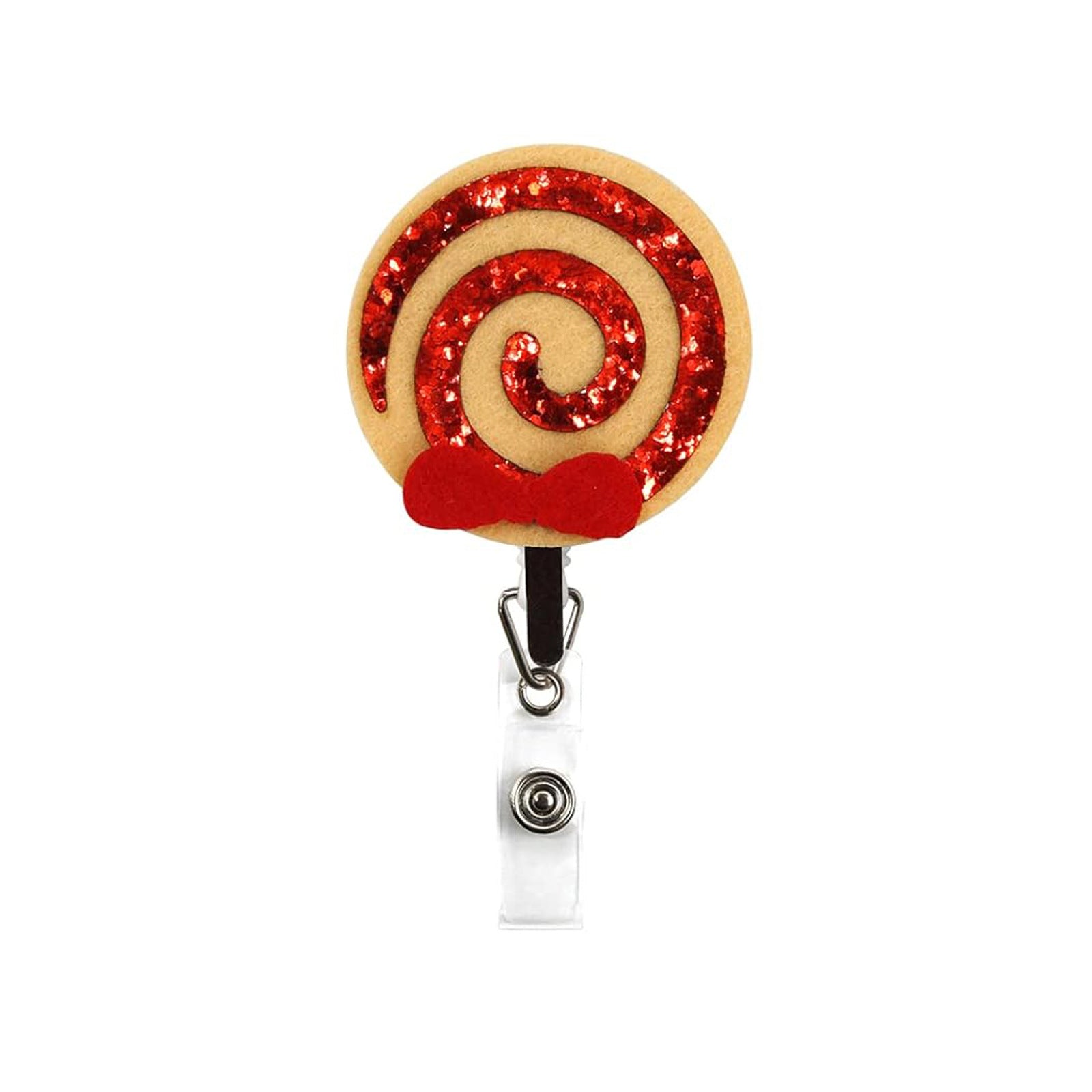 Wholesale Christmas Felt Cloth Santa Claus, Snowman Trees, Elk Badges, Scroll Extendable Keychains